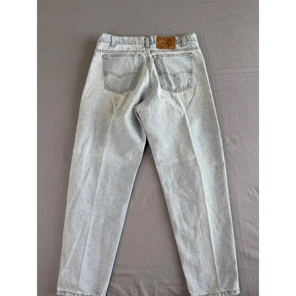 Vintage Levis 550 Jeans Mens 36x30 Orange Tab 90s Light‎ Relaxed Fit Denim Pants